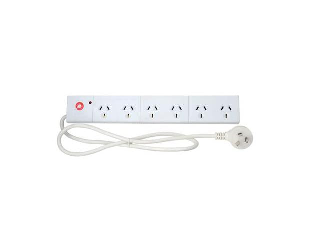 Arlec Surge Protected Power Board 6 Outlets SWP-S