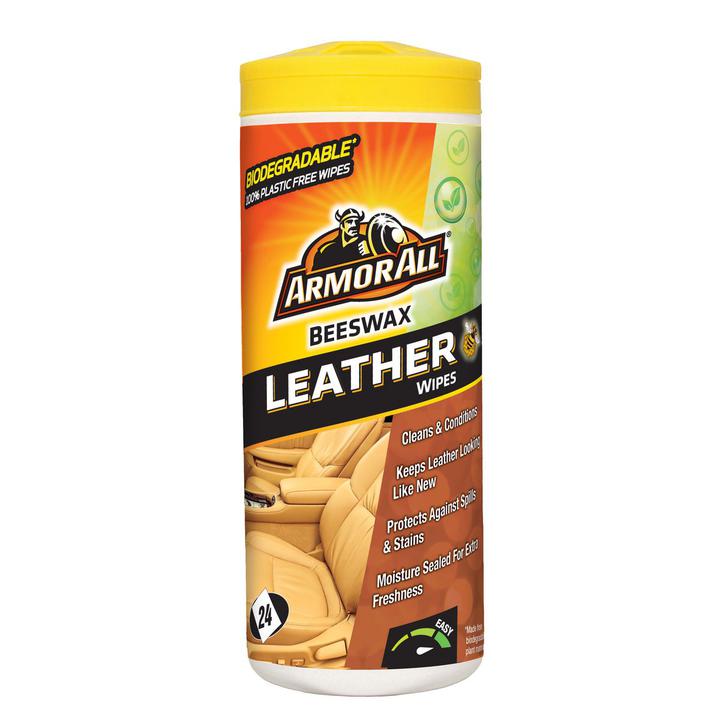 Armor All Beeswax Leather Protectant Wipes 24pk E303297100