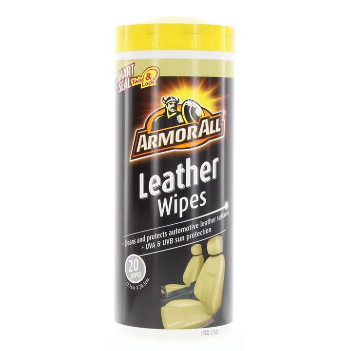 Armor All Leather Care Wipes 20Pk