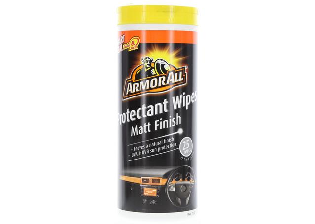 Armor All Protectant Wipes Matt Finish 25Pk