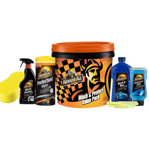 Armor All Wash & Protect 7pc Bucket Kit