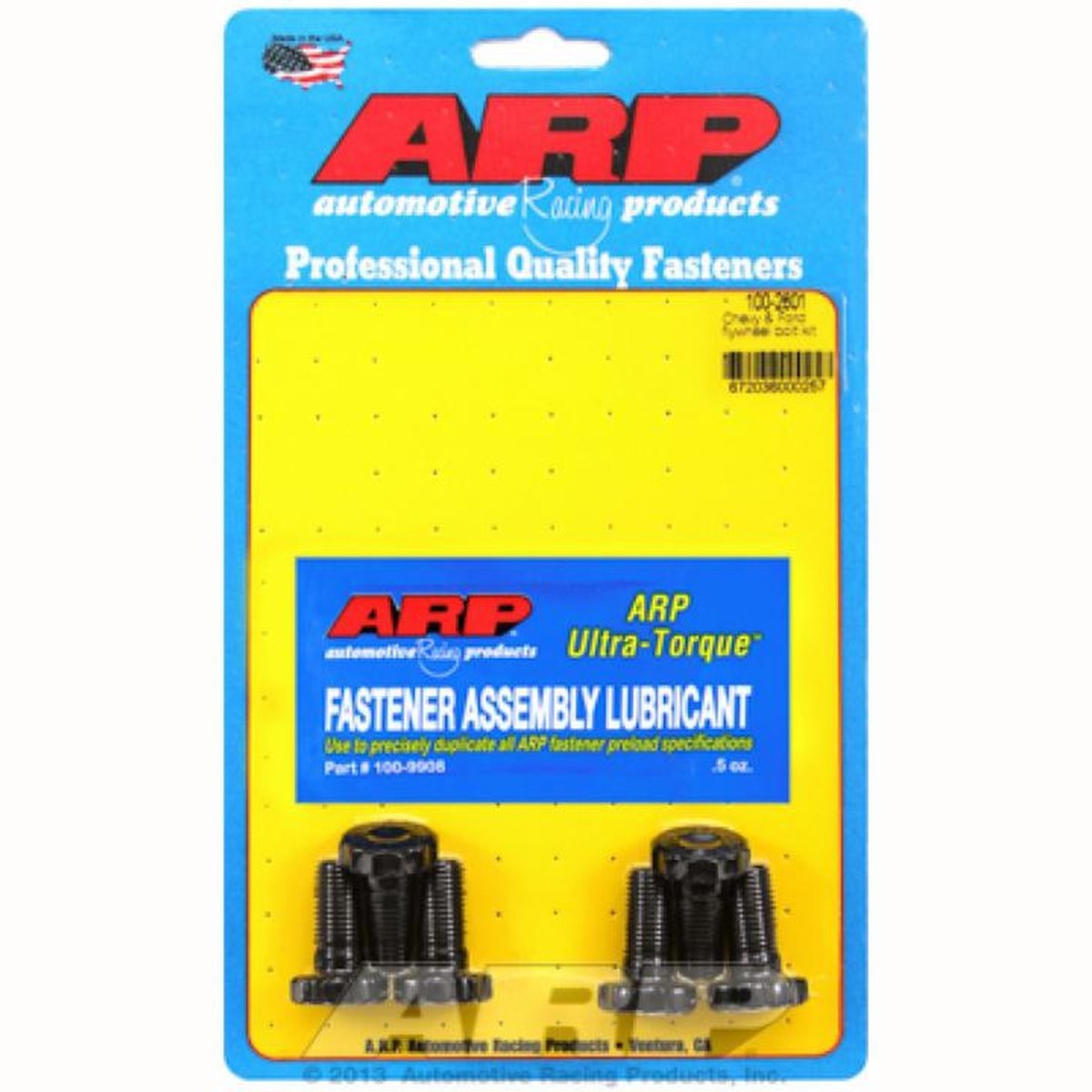 ARP Flywheel Bolt Kit Fits Chev & Ford 100-2801