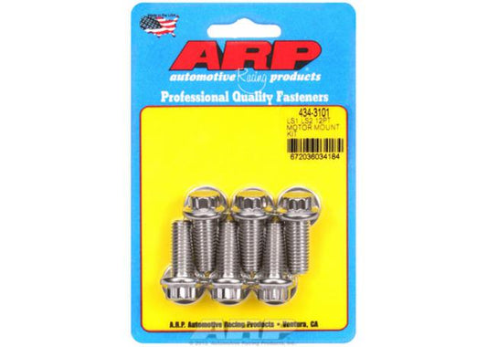 ARP Engine Mount Bolt Kit Fits LS1 LS2 434-3101