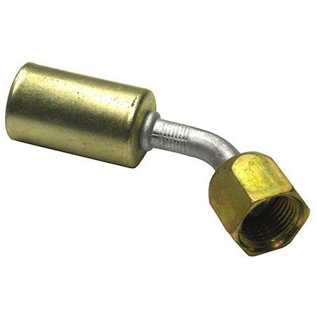 ATCO #6 Female Flare - Beadlock #6 45 Deg Fitting Aluminium BLX1111