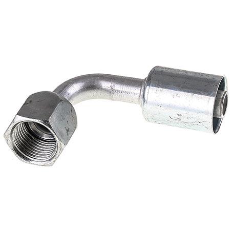 ATCO #10 Female Flare - Beadlock #10 90 Deg Fitting Aluminium BLX1123
