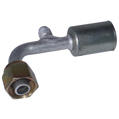 ATCO #8 FOR - Beadlock #8 90 Deg W/R12 Port Fitting Aluminium BLX1322-1