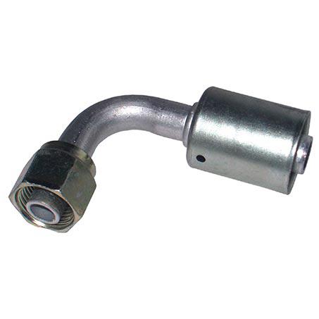 ATCO #8 FOR - Beadlock Step Up #10 90 Deg Fitting Aluminium BLX1326