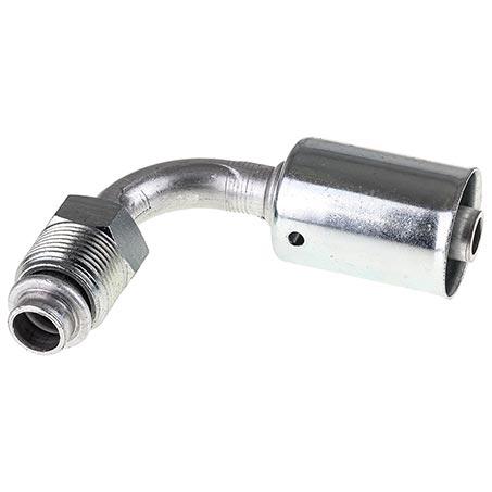 ATCO #8 MOR - Beadlock #8 90 Deg Fitting Aluminium BLX1422