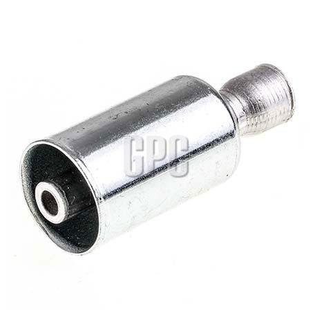 ATCO #6 Weld On - Beadlock #6 Straight Fitting Aluminium BLX6601