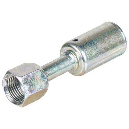 ATCO #10 Female Flare - Beadlock #10 Straight Fitting Steel SBX1103