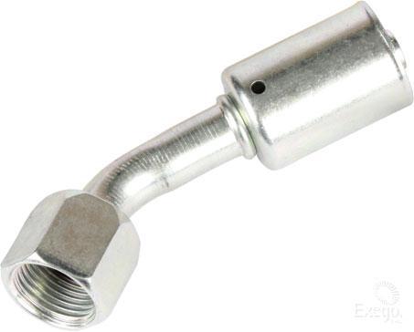ATCO #8 Female Flare - Beadlock #8 45 Deg Fitting Steel SBX1112