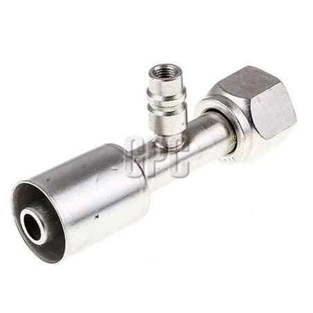 ATCO #10 FOR - Beadlock #10 Straight W/R134a Port Fitting Steel SBX1303-3
