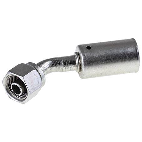 ATCO #6 FOR - Beadlock #6 45 Deg Fitting Steel SBX1311