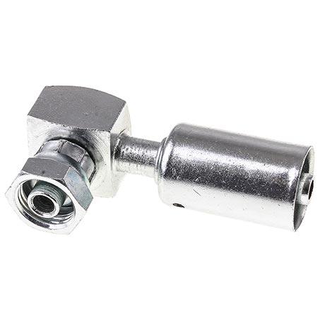 ATCO #6 FOR - Beadlock Short Drop #6 90 Deg Fitting Steel SBX1321SD