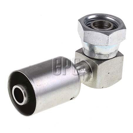 ATCO #10 FOR - Beadlock Short Drop #10 90 Deg Fitting Steel SBX1323SD