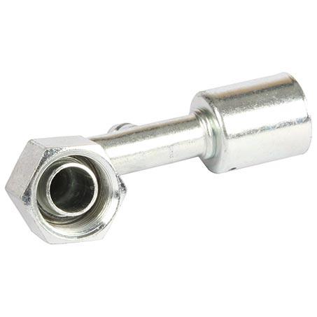 ATCO #12 FOR - Beadlock #12 90 Deg W/R134a Port Fitting Steel SBX1324-3