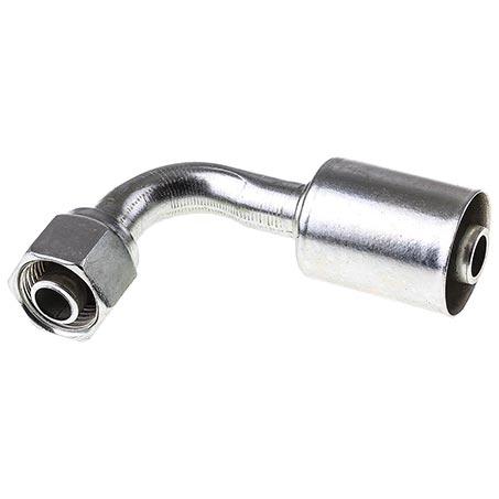 ATCO #8 FOR - Beadlock Step Up #10 90 Deg Fitting Steel SBX1326