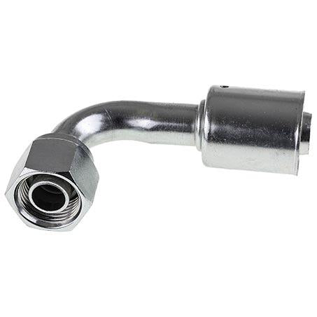 ATCO #10 FOR - Beadlock Step Up #12 90 Deg Fitting Steel SBX1327