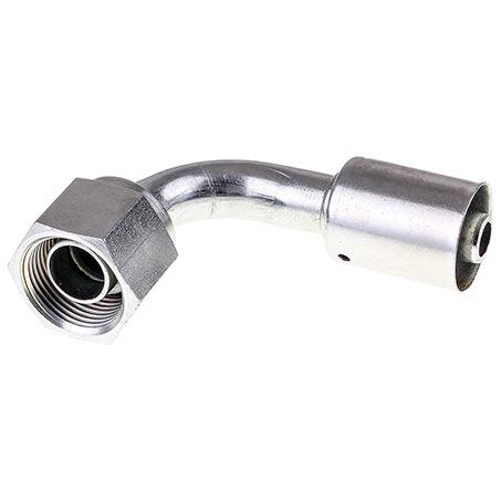 ATCO #12 FOR - Beadlock Step Down #10 90 Deg Fitting Steel SBX1330