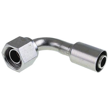 ATCO #12 FOR - Reduced Beadlock #12 90 Deg Fitting Steel SRX1324
