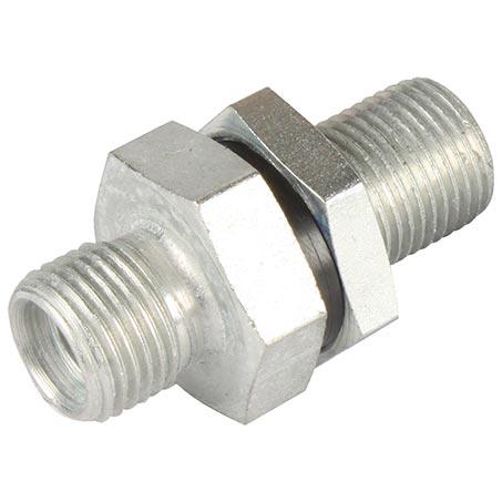 ATCO #10 MIOR - Bulkhead #10 Straight Fitting Steel STX3002