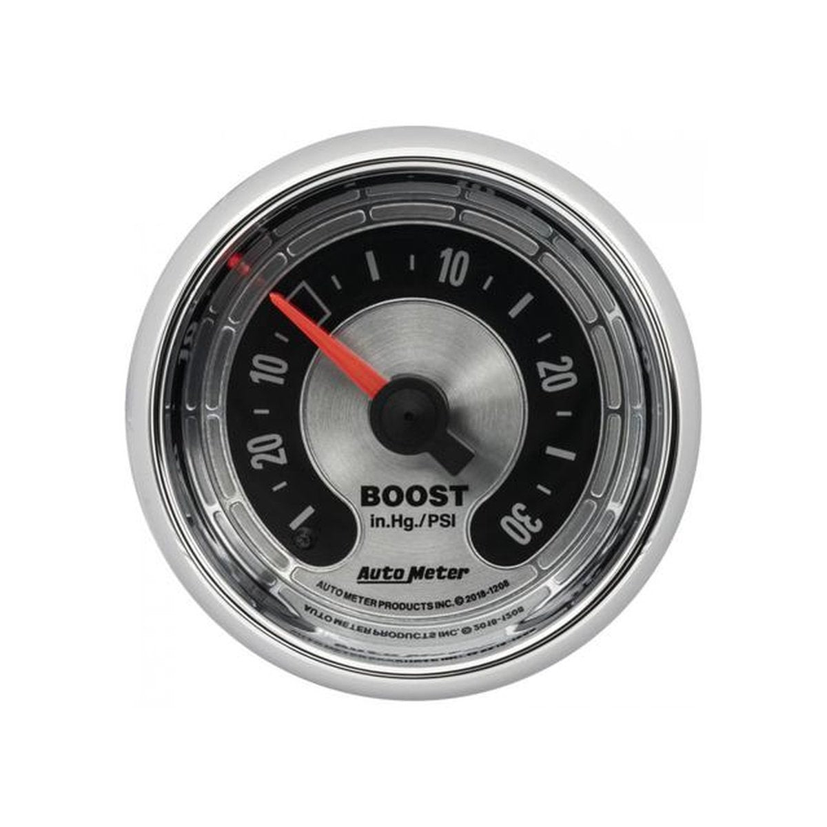 Autometer Muscle 2-1/16in Boost Vacuum Gauge 0-30PSI Mechanical AU1208