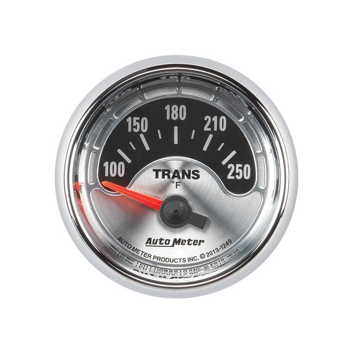 Autometer Muscle 2-1/16in Trans Temp Gauge 100-250F Short Sweep Electric AU1249