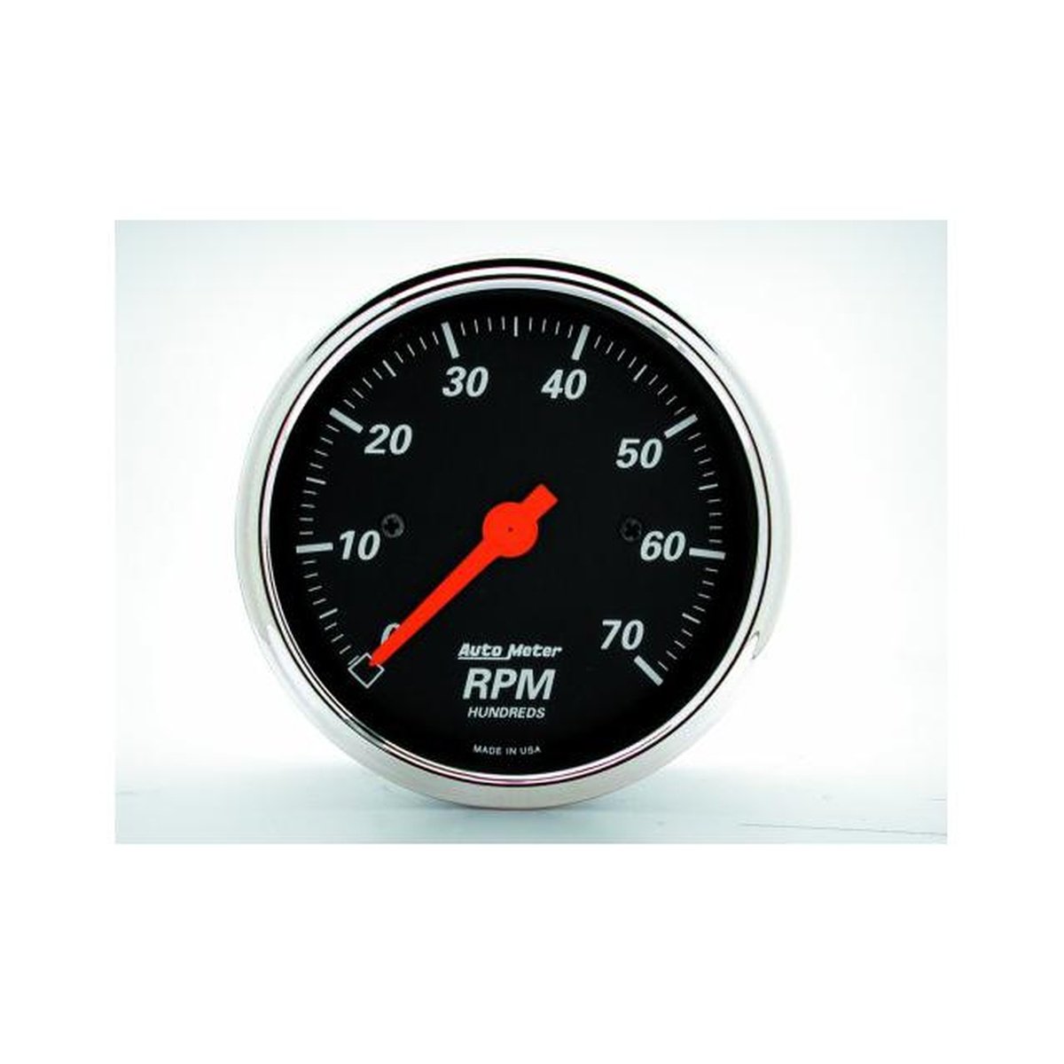 Autometer Designer Black 3-1/8in Tachometer 7000rpm AU1478