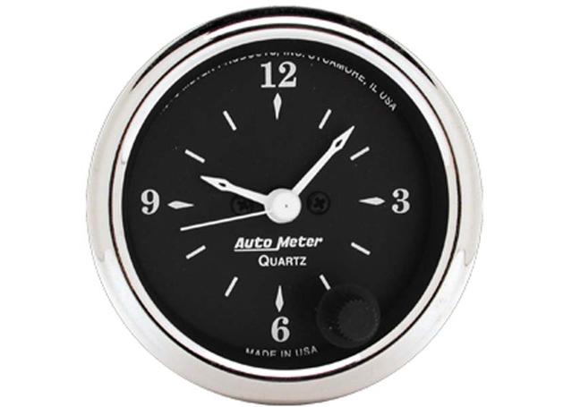 Autometer Old Tyme 2-1/16in Clock AU1785