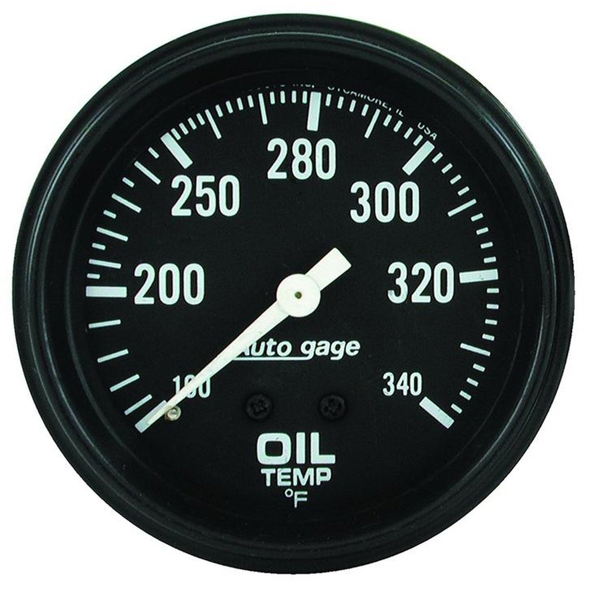Autometer Auto Gauge 2-5/8in Oil Temp Gauge 100-340F AU2314