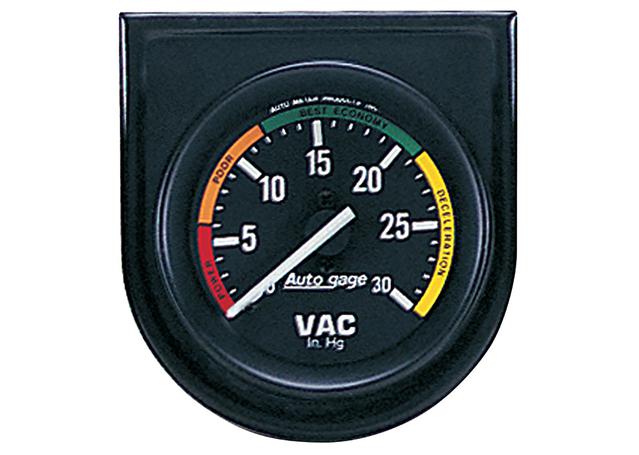 Autometer Auto Gauge 2in Vacuum Gauge 30 in/Hg AU2337