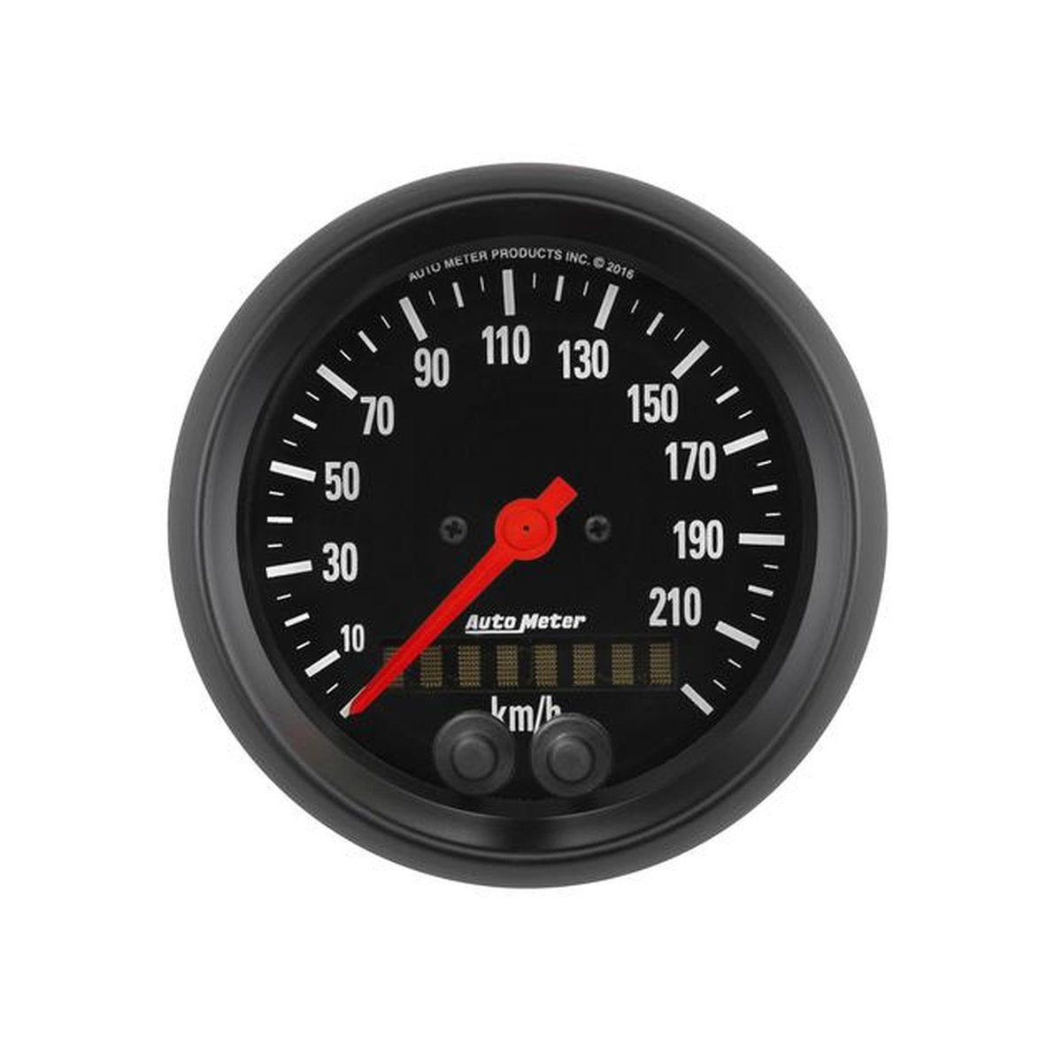 Autometer Z-Series 3-3/8in Speedo Gauge 225KPH GPS Antenna AU2680-M