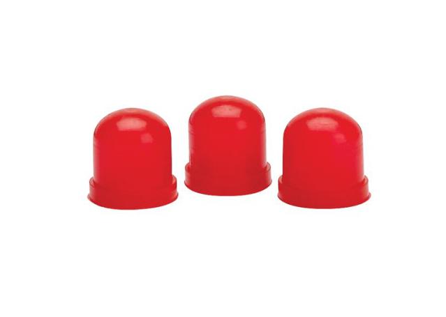 Autometer Red Light Bulb Boots (3PK) AU3214