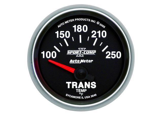 Autometer Sport-Comp II 2-1/16in Trans Temp Gauge 100-250F AU3649