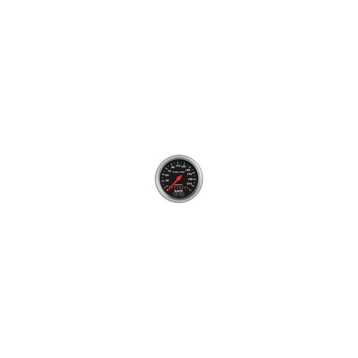 Autometer Sport-Comp 3-3/8in Speedo Gauge 225KPH Internal GPS Antenna AU3982-M