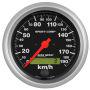 Autometer Sport-Comp 3-3/8in Speedo Gauge 190KPH Electronic In Dash AU3987-M