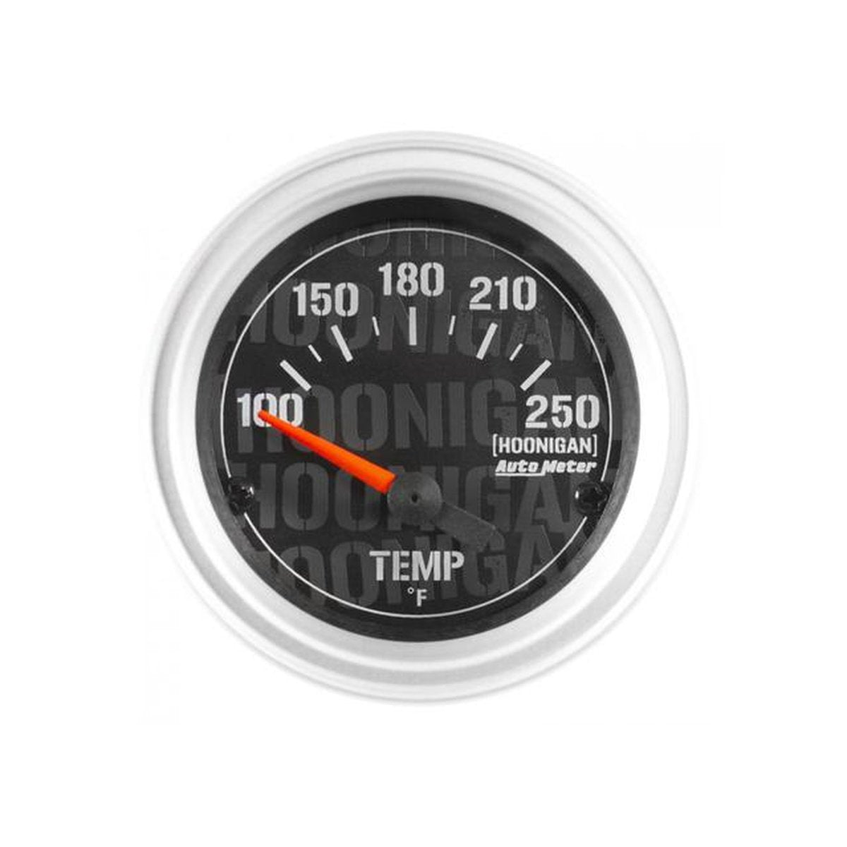 Autometer Hoonigan 2-1/16in Water Temp Gauge 100-250F Short Sweep Electric AU4337-09000
