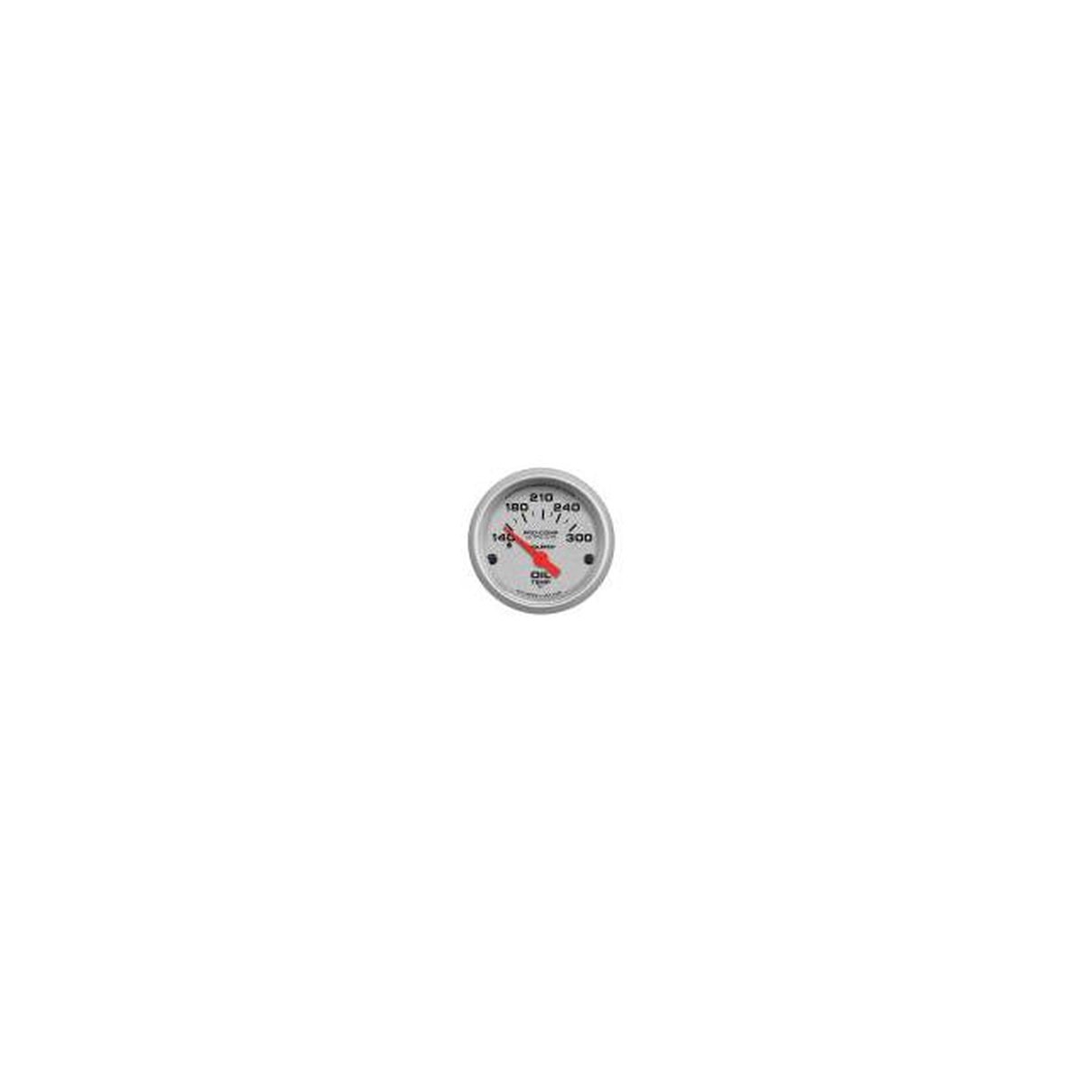 Autometer Ultra-Lite 2-1/16in Oil Temp Gauge 140-300F Short Sweep Electric AU4348
