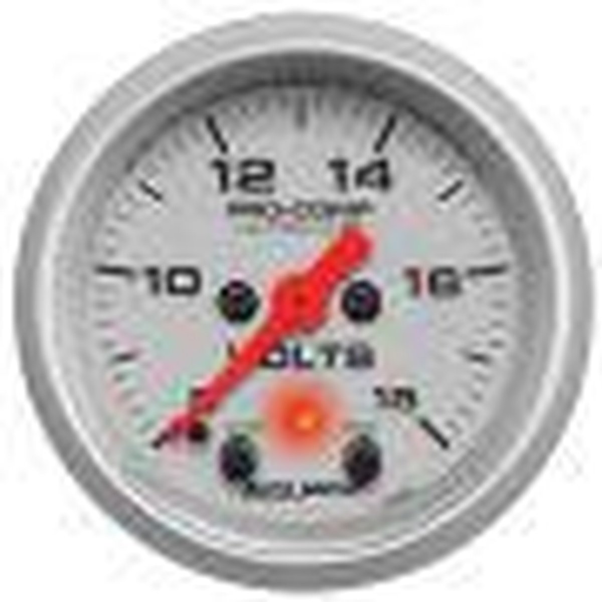 Autometer Ultra-Lite 2-1/16in Volt Meter Gauge 8-18V Full Sweep Electric AU4383