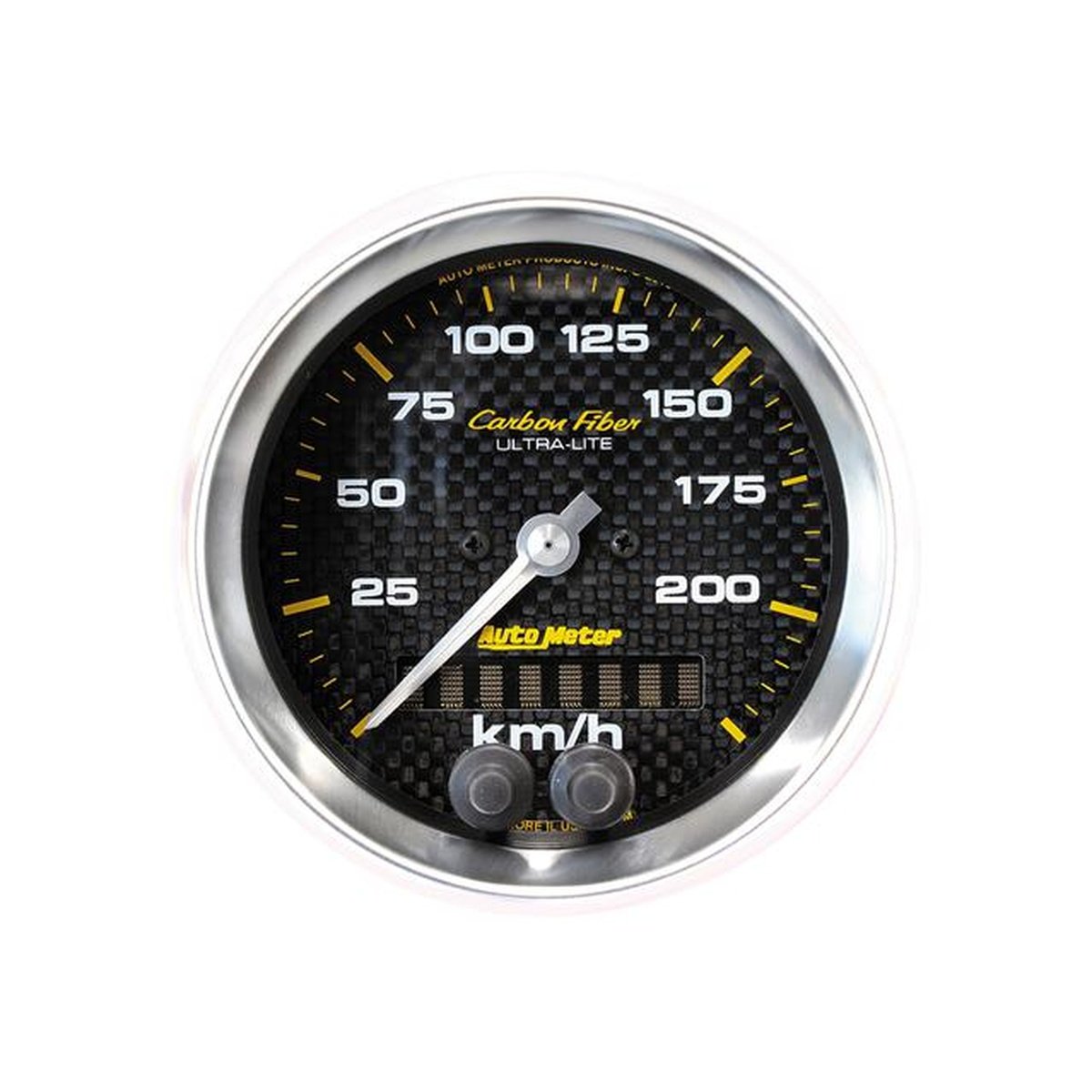 Autometer Carbon Fiber 3-3/8in GPS Speedometer 225KPH AU4780-M