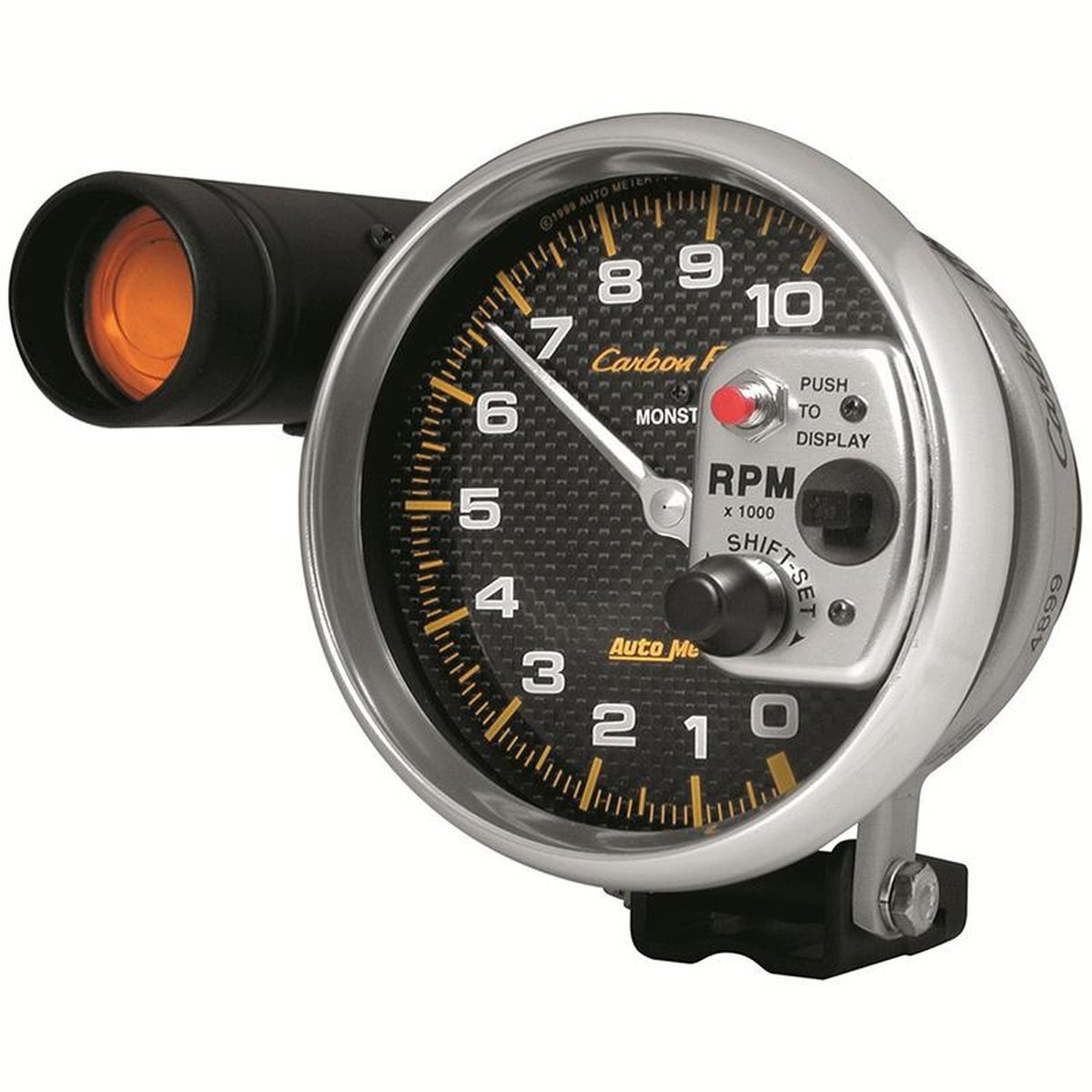 Autometer Carbon Fiber 5in Tachometer 10000rpm AU4899