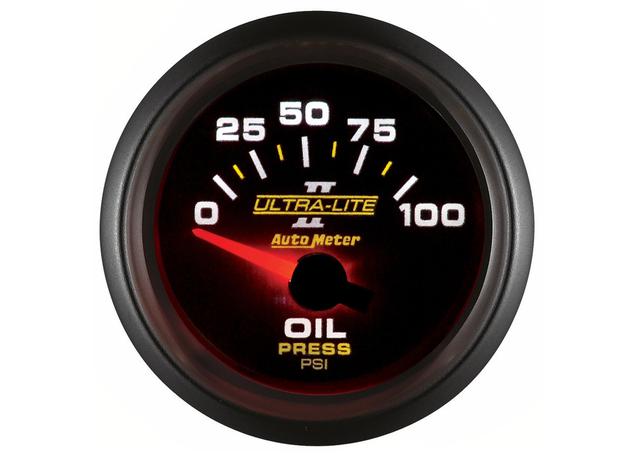 Autometer Ultra-Lite II 2-1/16in Oil Pressure 0-100 PSI AU4927