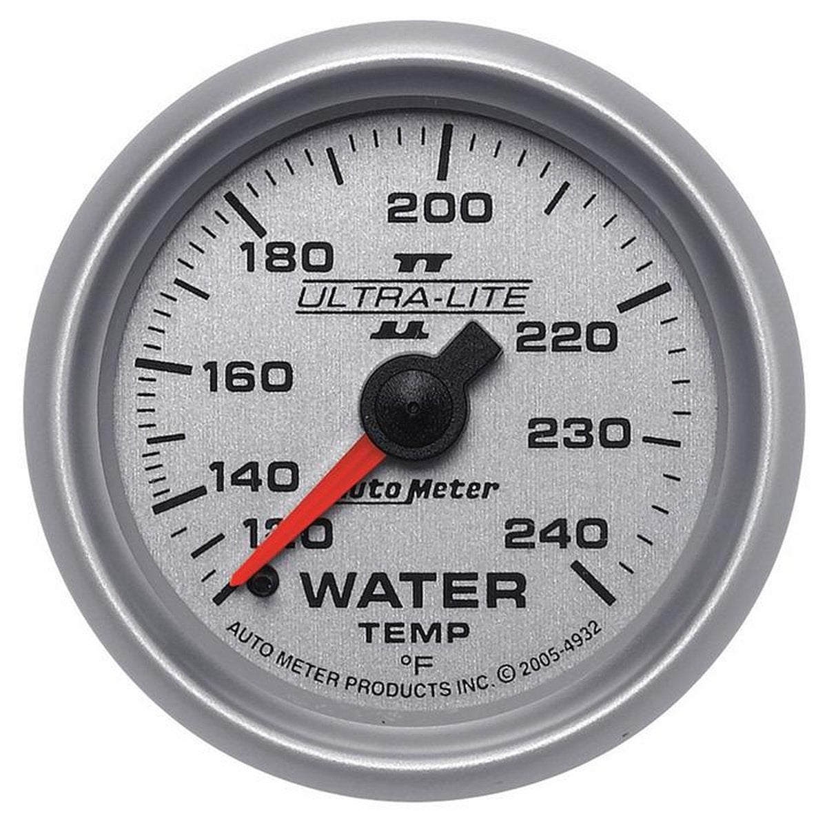 Autometer Ultra-Lite II 2-1/16in Water Temp Gauge 120-240F AU4932
