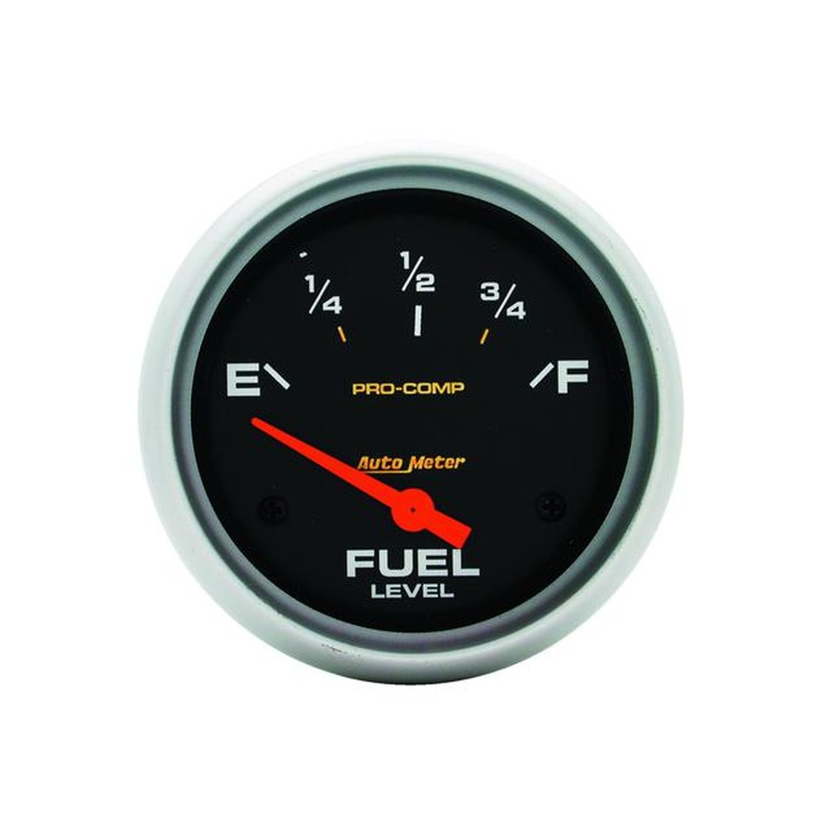 Autometer Pro-Comp 2-5/8in Fuel Level Gauge 0-90 Ohms Short Sweep Electric AU5415