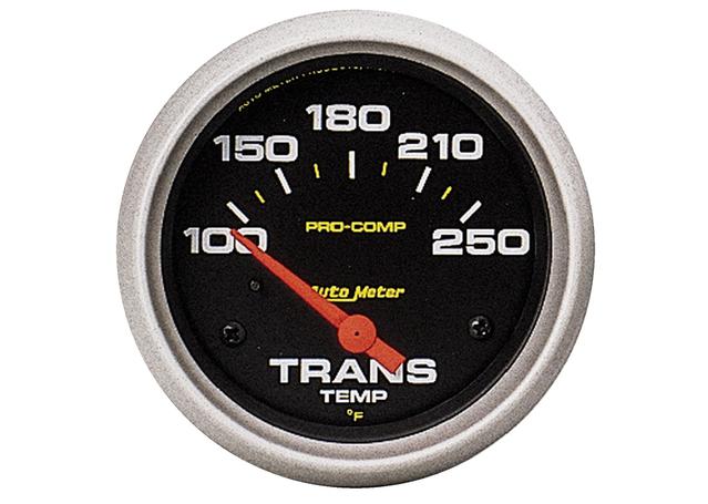 Autometer Pro-Comp 2-5/8in Trans Temp Gauge 100-250F Short Sweep Electric AU5457