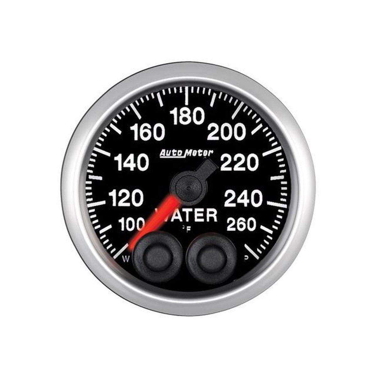 Autometer Elite 2-1/16in Water Temp Gauge 100-260F Full Sweep Electric AU5654