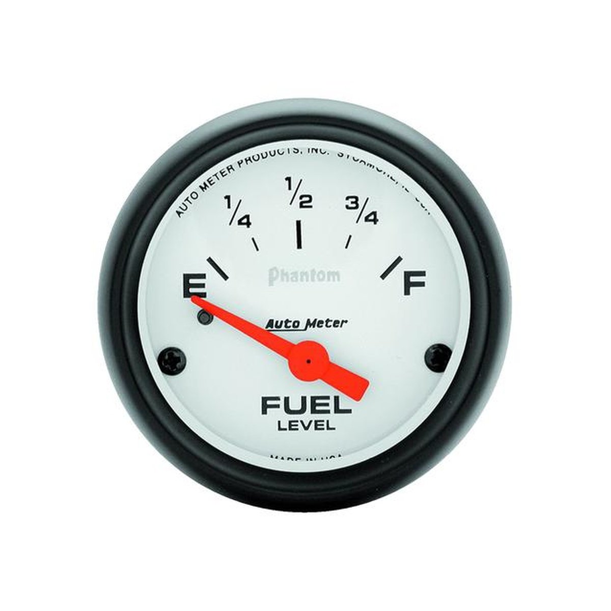 Autometer Phantom 2-1/16in Fuel Level Gauge 240-33 Ohms Short Sweep Electric AU5716