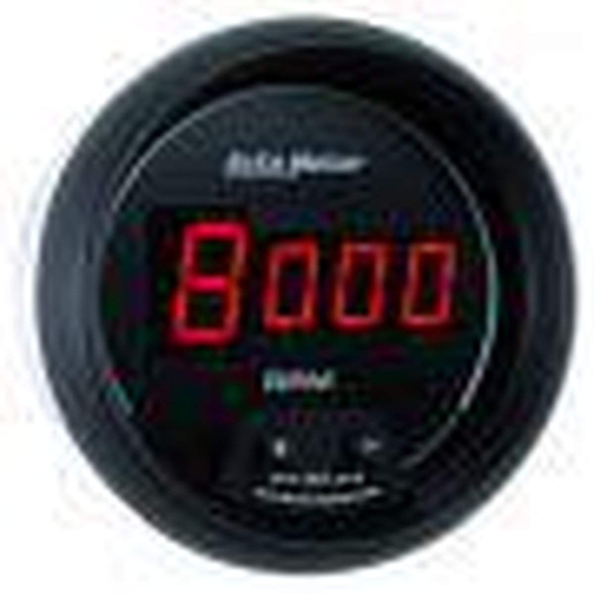 Autometer Sport-Comp Digital 3-3/8in Tacho Gauge 10,000rpm In-Dash w/Shift Light AU6397