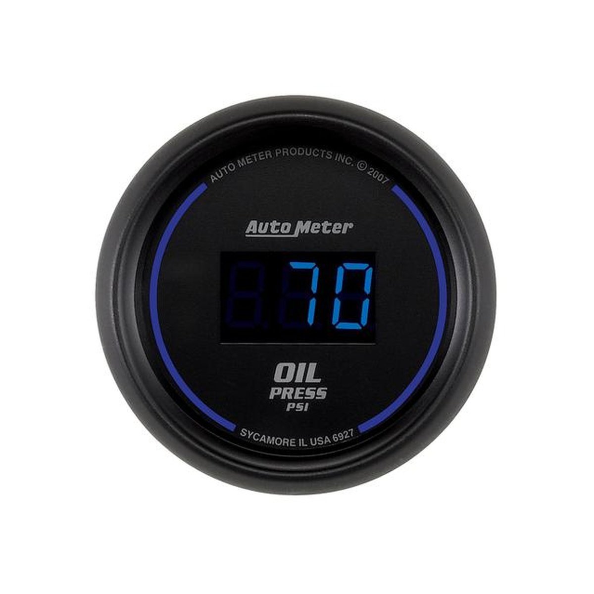 Autometer Cobalt Digital 2-1/16in 5 Piece Gauge Kit 3-3/8in Speedo AU6900