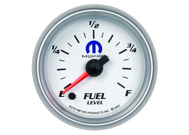Autometer Mopar 2-1/16in Fuel Level Gauge Programable AU880027